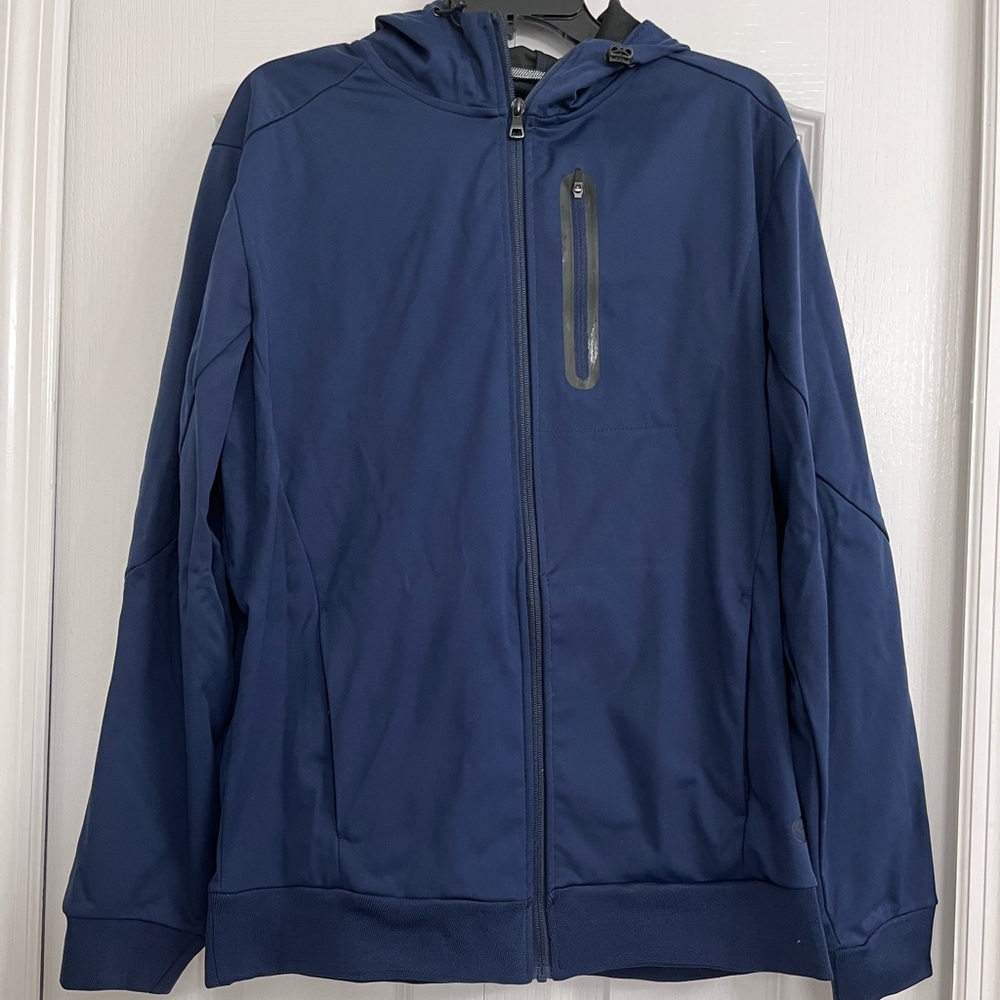 Mondetta Outdoor Project mens Mondetta active jacket blue large